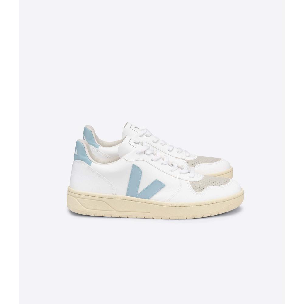 Veja V-10 CWL Joggesko Dame White/Turquoise | NO 652AHK